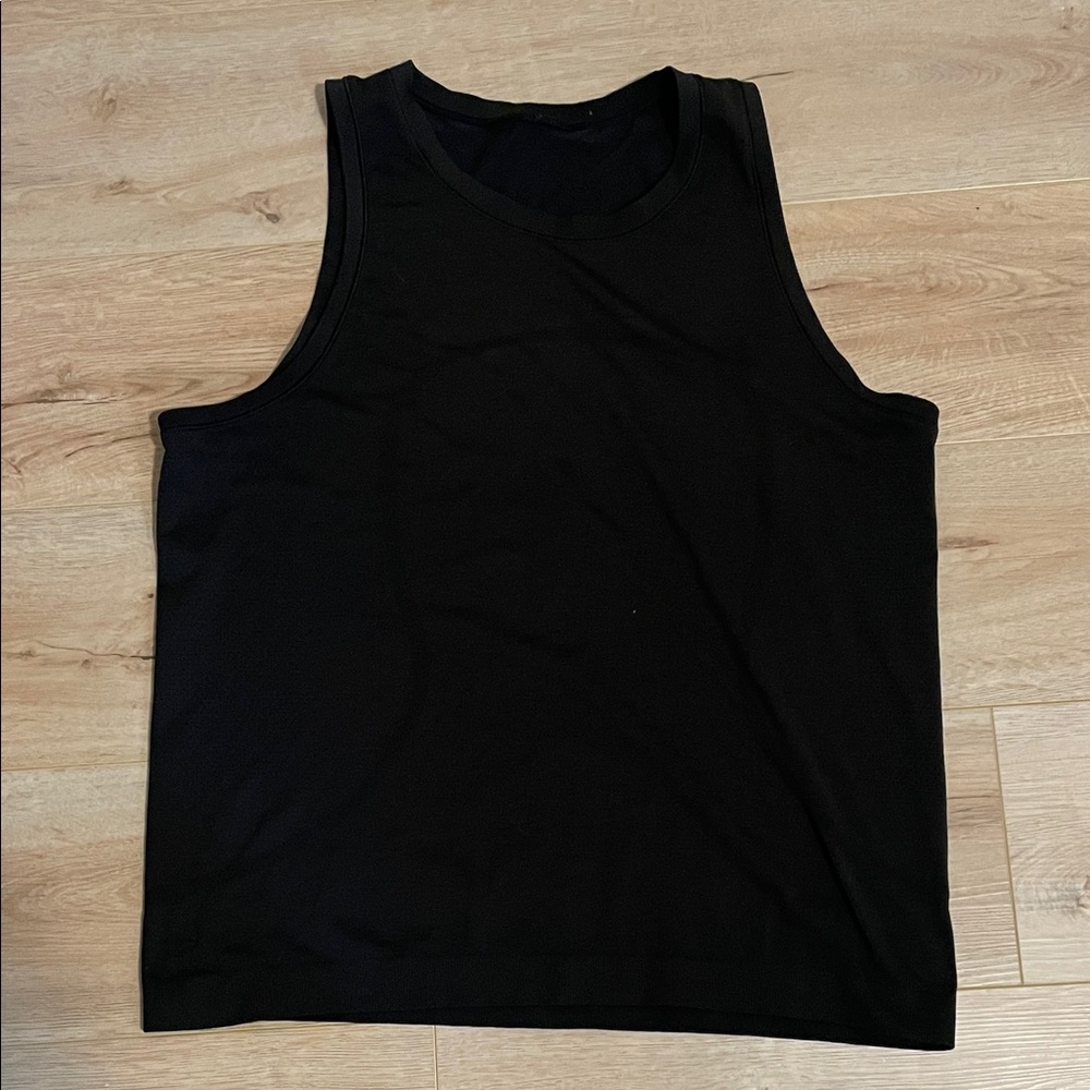 lululemon athletica Men's Black Tank Top
